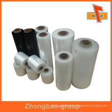 Plastic packaging material china supplier transparent stretch film with high extension for protective packaging